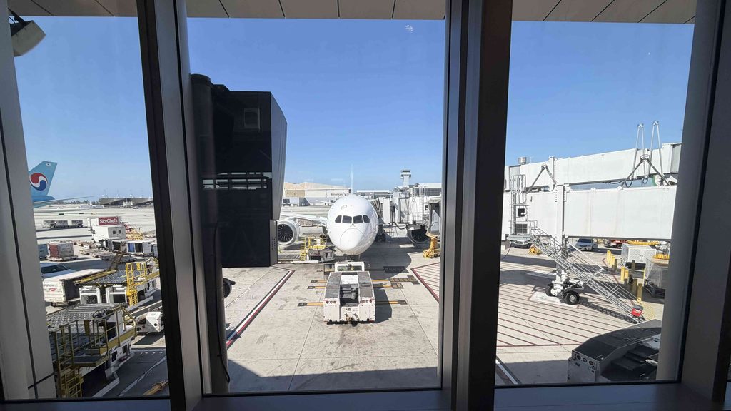帰りの飛行機